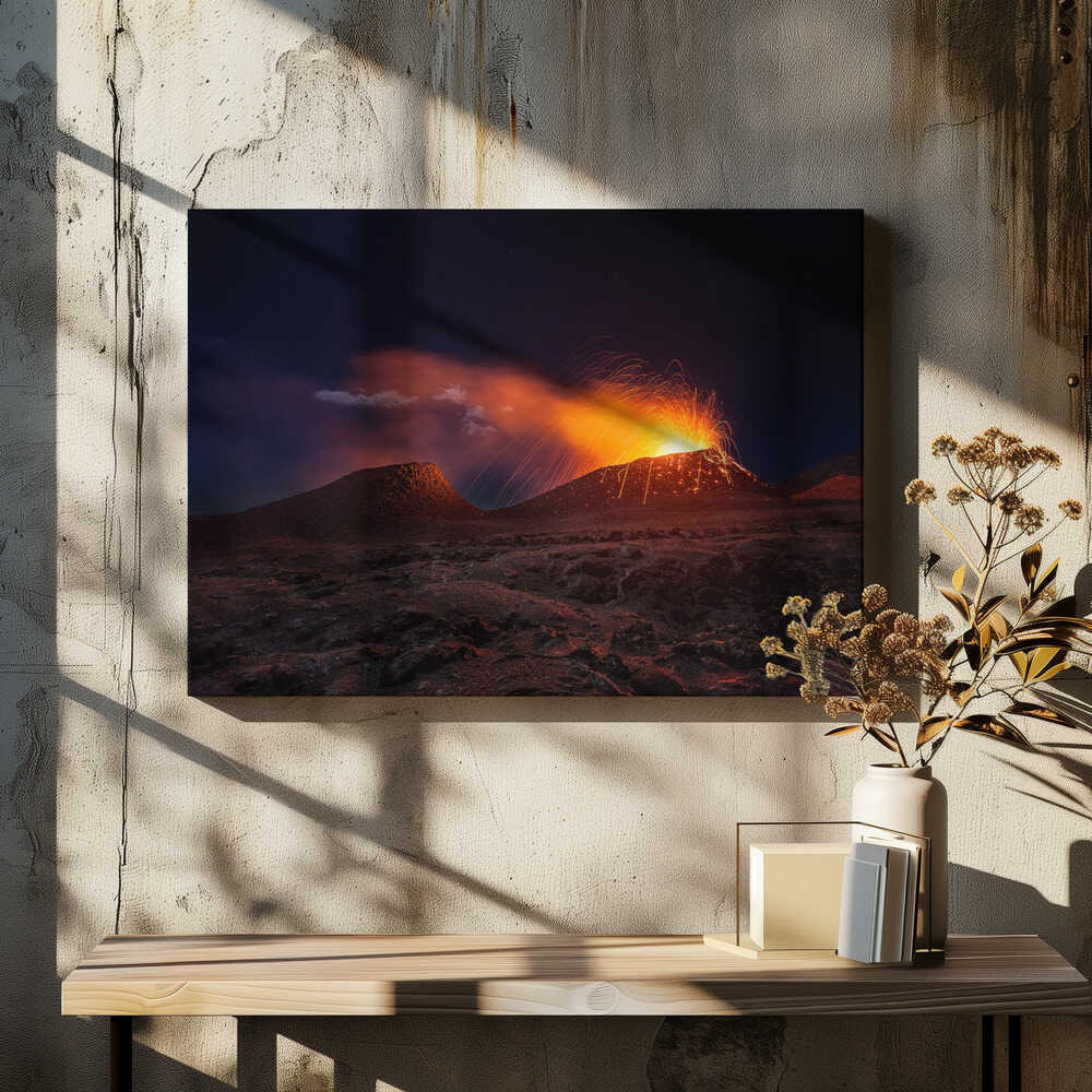 La Fournaise volcano