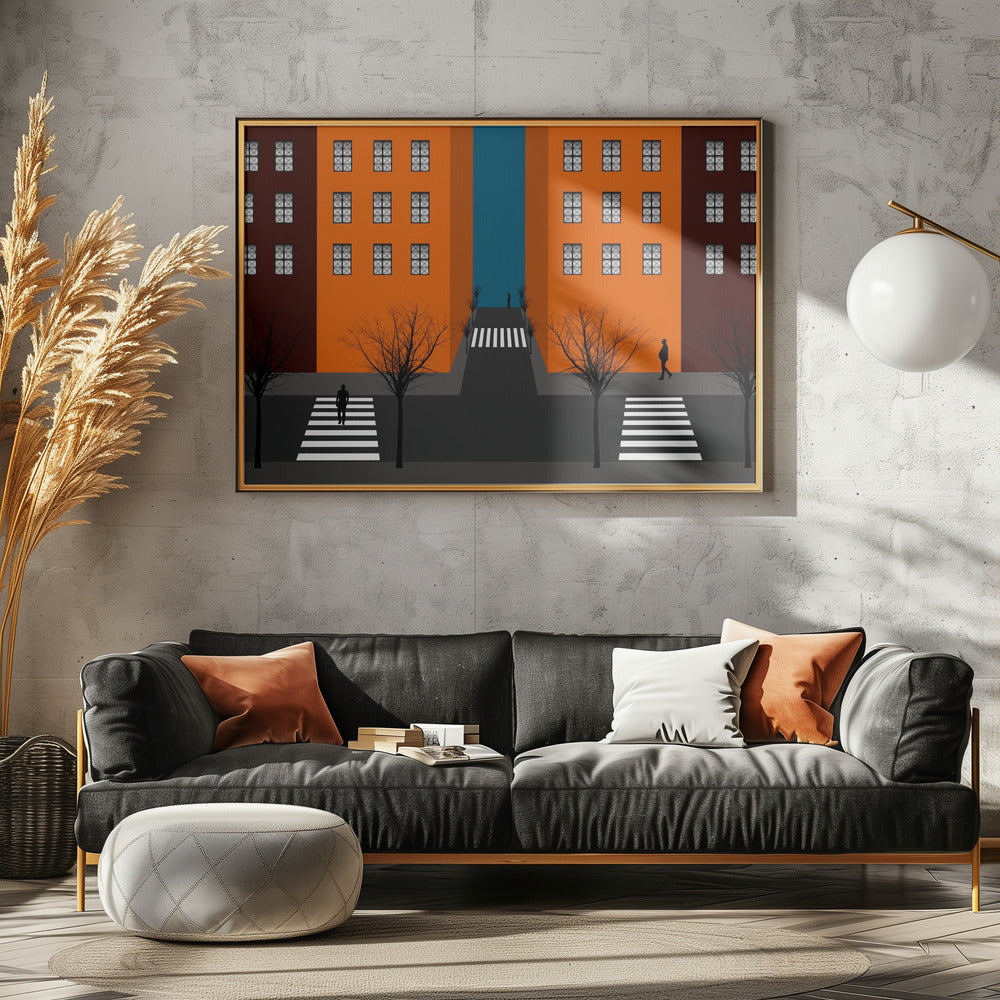 Art Prints of city in my world