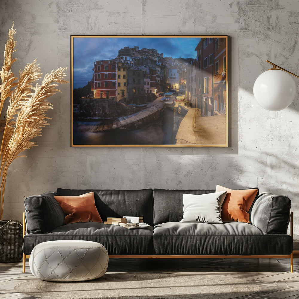 Art Prints of Cinque Terre - Rough Riomaggiore