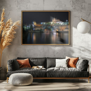 Art Prints of Prague at night