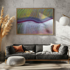 Art Prints of The flood plains, abstractly