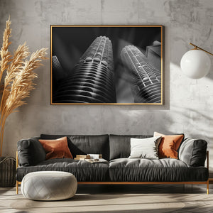 Art Prints of Marina City (Corn Cob)