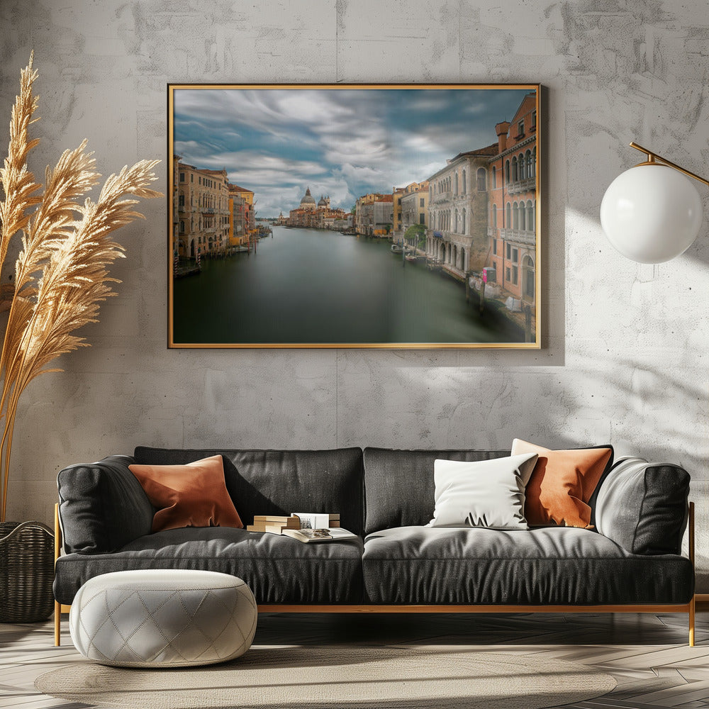 Art Prints of Stormy weather on the Grand Canal