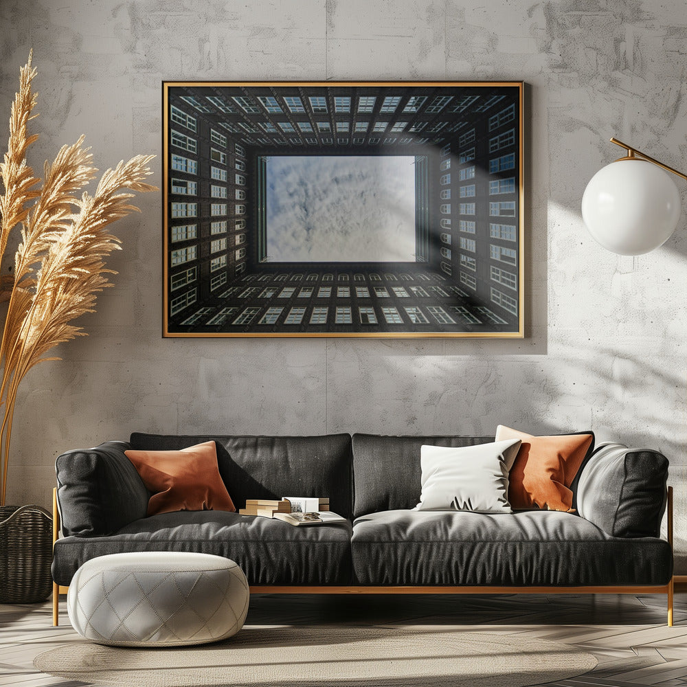 Art Prints of Looking up the Chilehaus