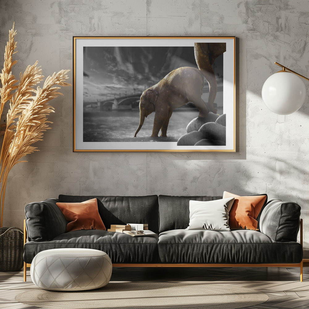 Art Prints of The Push