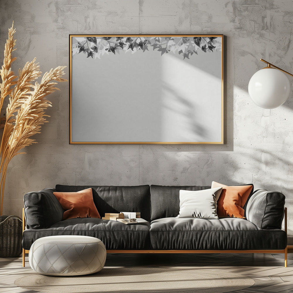 Art Prints of Floral Garden Mural 3