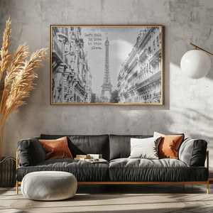 Art Prints of Let's fall in love