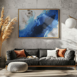 Art Prints of Sapphire Depths.