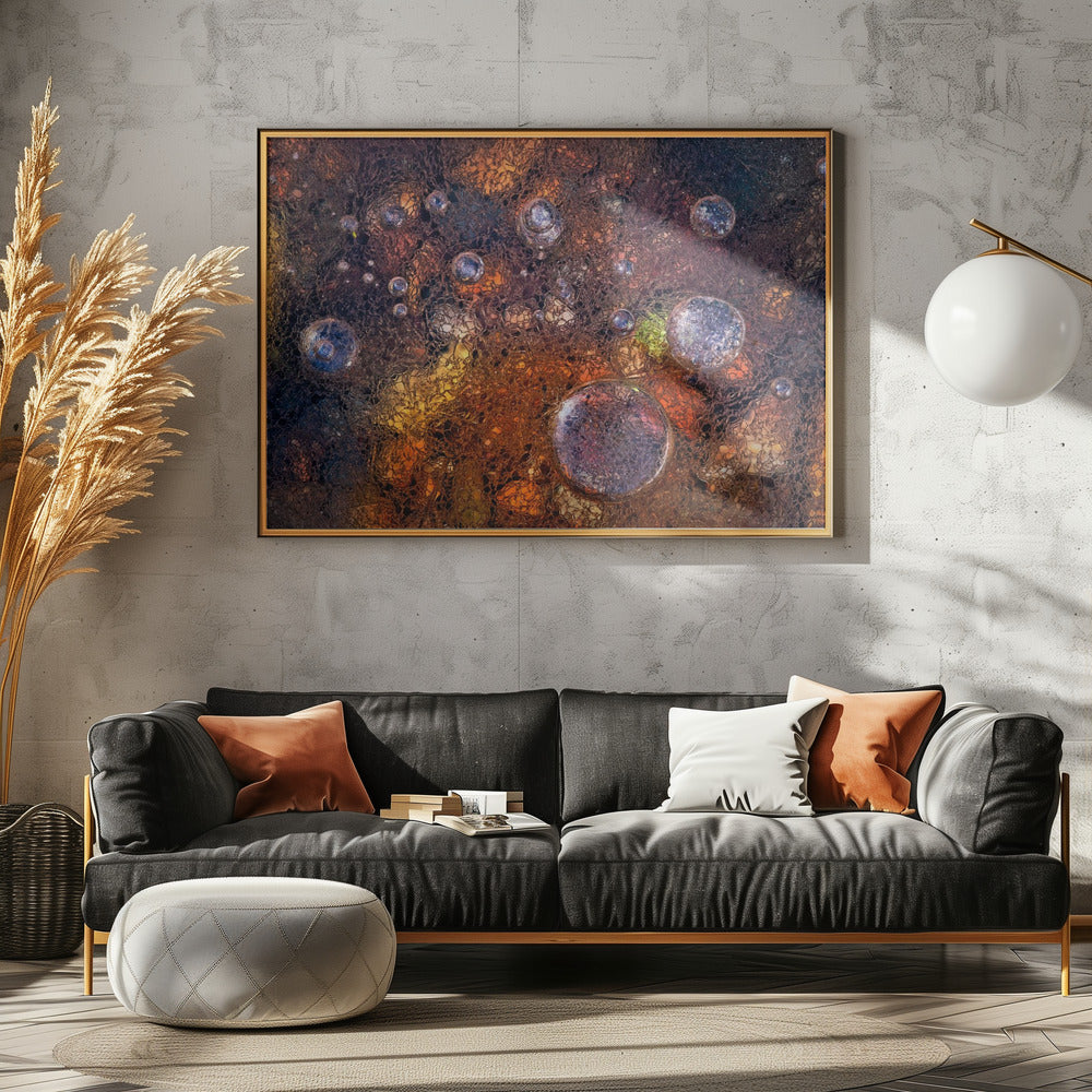 Art Prints of Winter Over Autumn