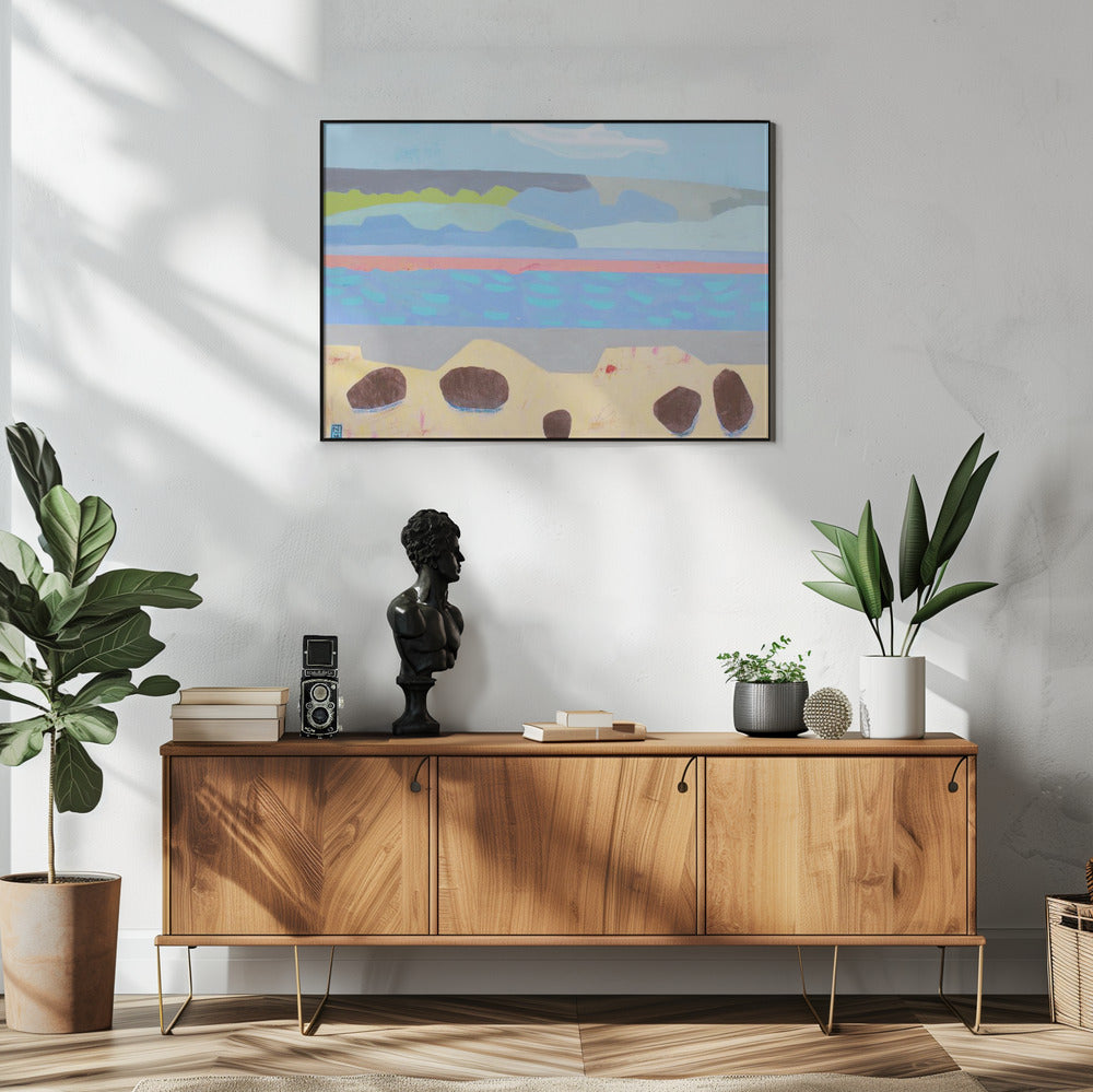 Art Prints of Rocks At Seaside