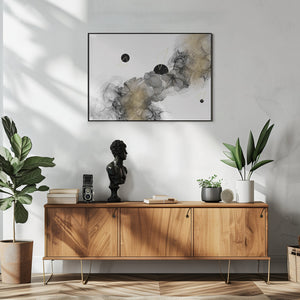 Art Prints of ALCOHOL INK Galaxy abstract