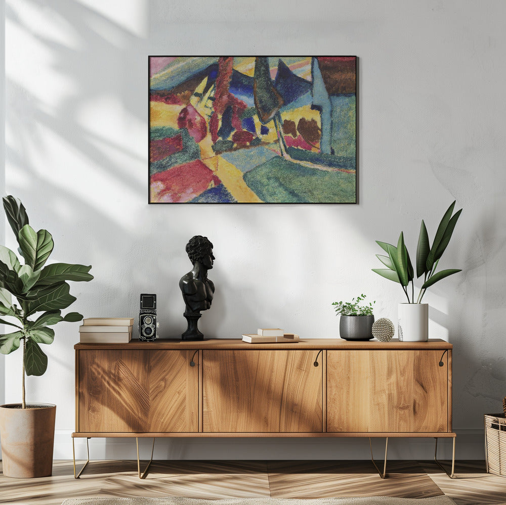 Landscape With Two Poplars (1912)