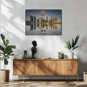 Art Prints of Golden Morning in SIngapore