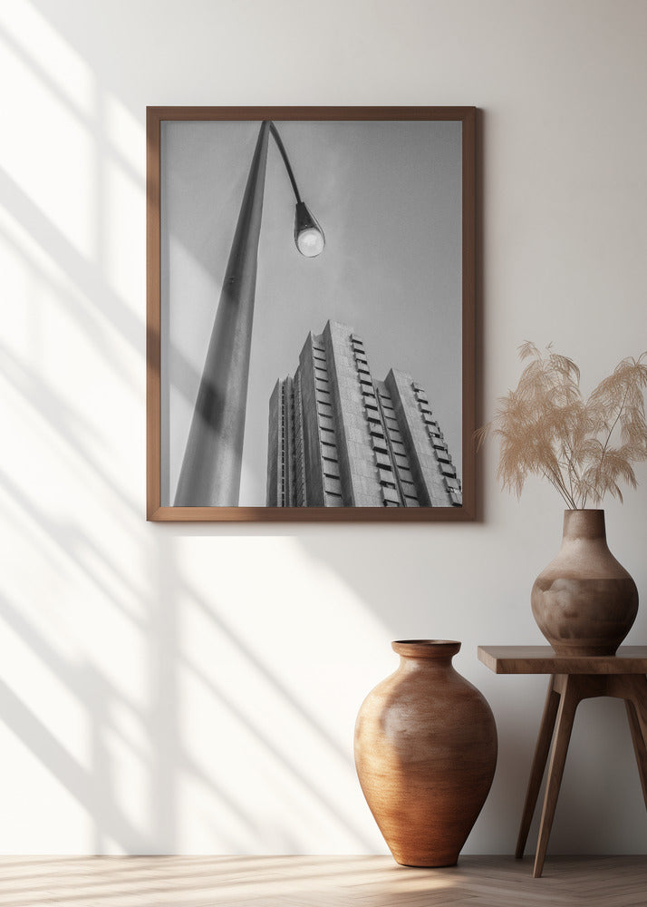 Art Prints of Madrid lights on