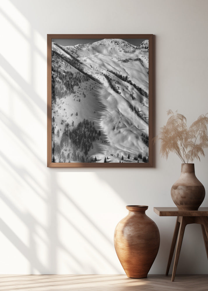 Low winter sun shadows 2