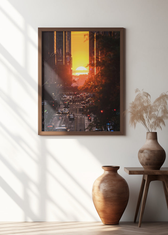 Art Prints of Manhattanhenge