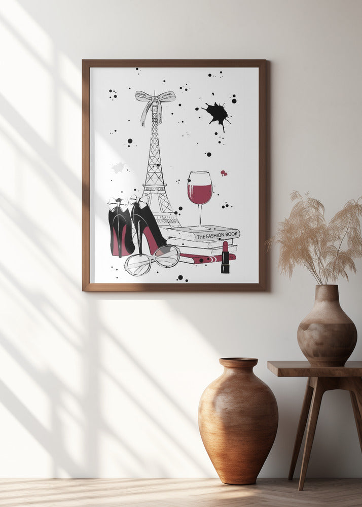 Art Prints of Living in Paris