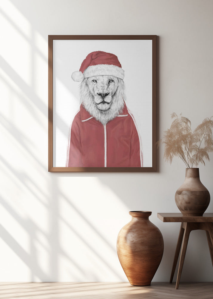 Santa lion