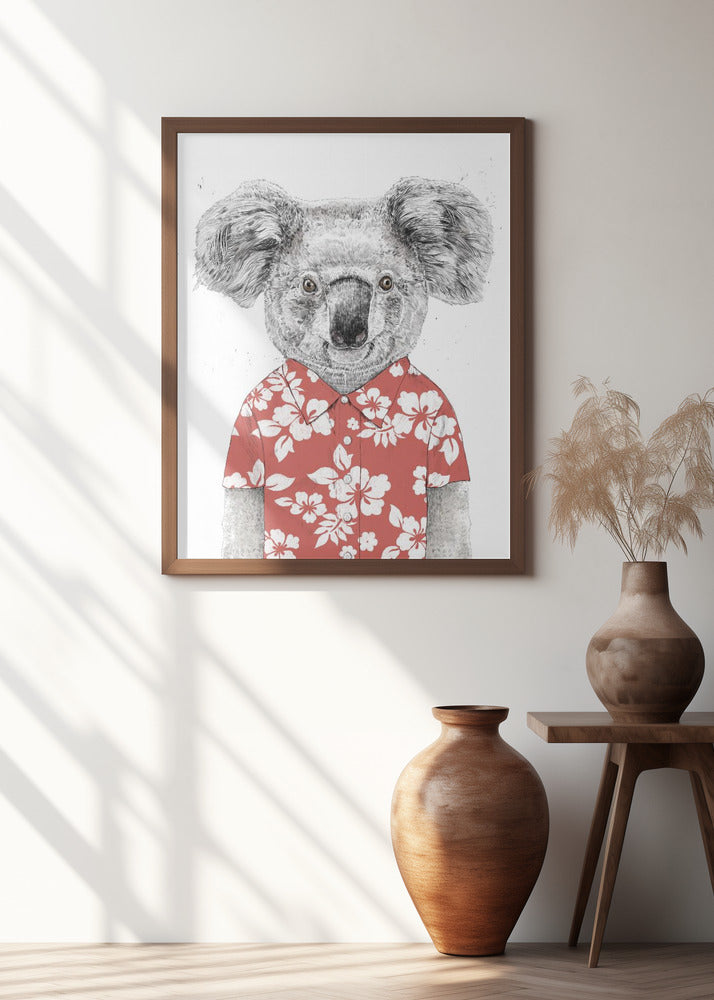 Summer koala (red)