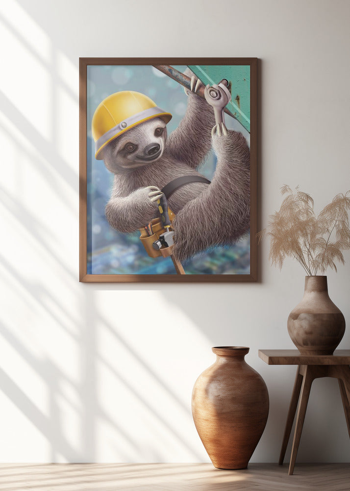 SLOTH CONSTRUCTION WORKER