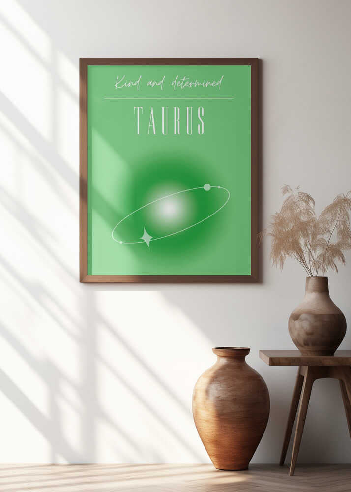 Taurus Zodiac Print Art