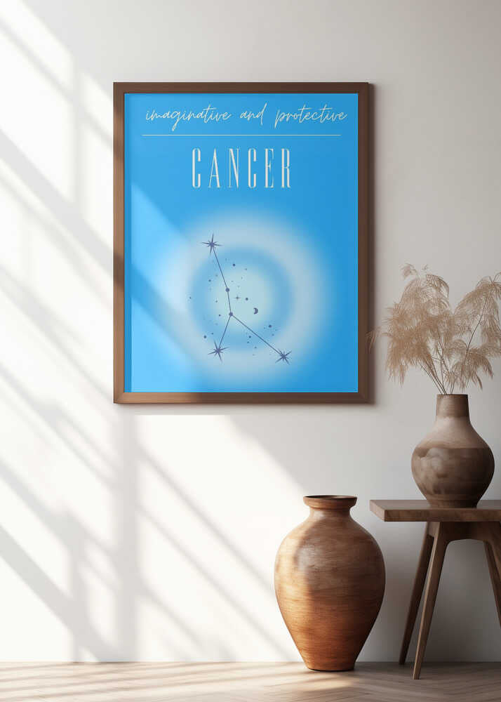 Cancer Zodiac Print Art