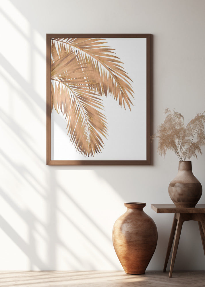 Golden palms white copper 1