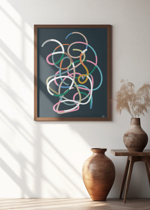 Art Prints of Color Lines