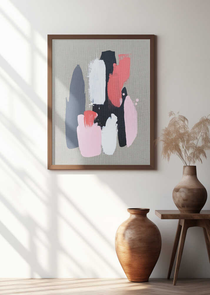 Pink Black and Grey 3