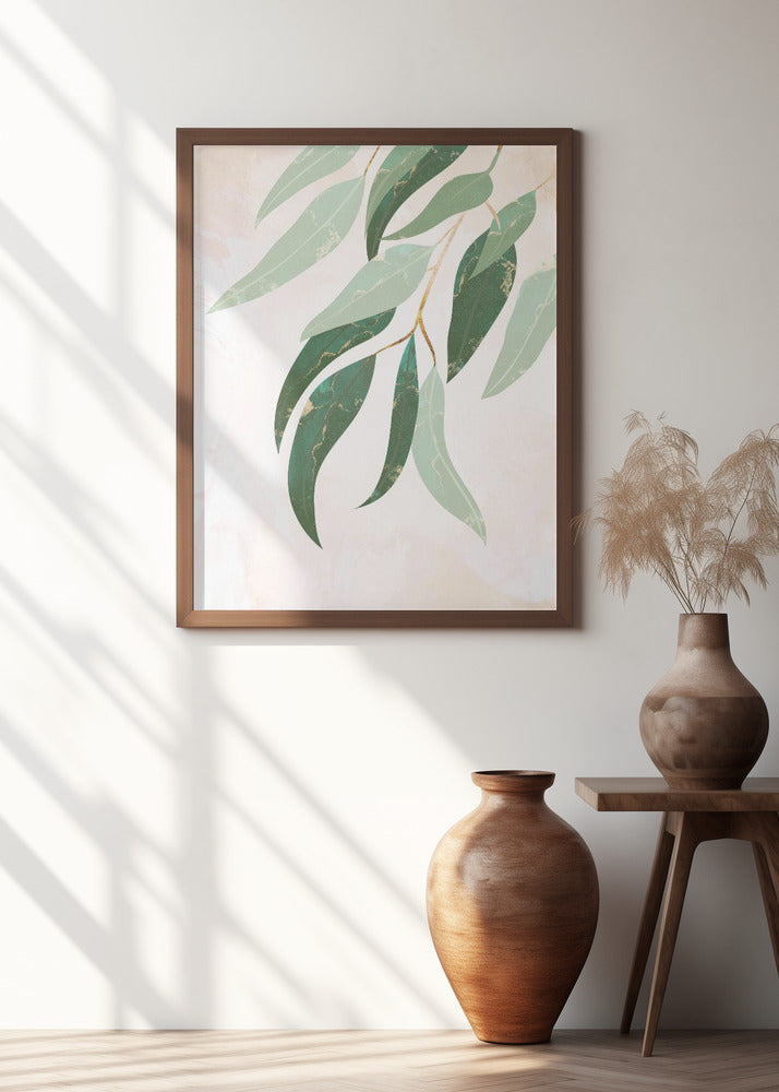 Australian Eucalyptus leaves