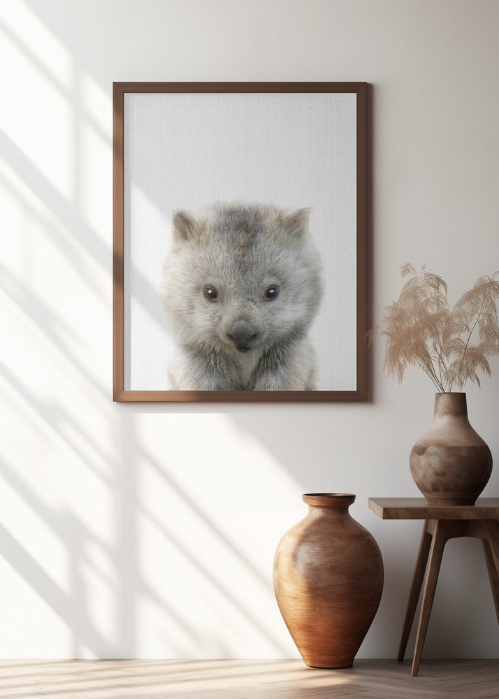 Peekaboo Baby Wombat