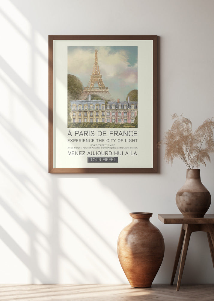 Paris retro print