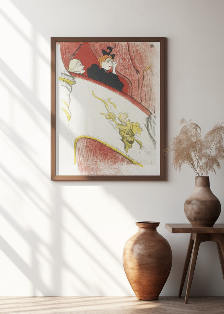 Balcony With a Gilded Grotesque Mask (1894)