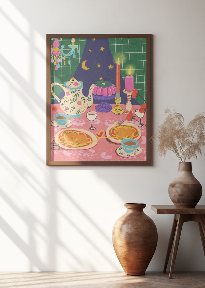 Art Prints of Spaghetti date