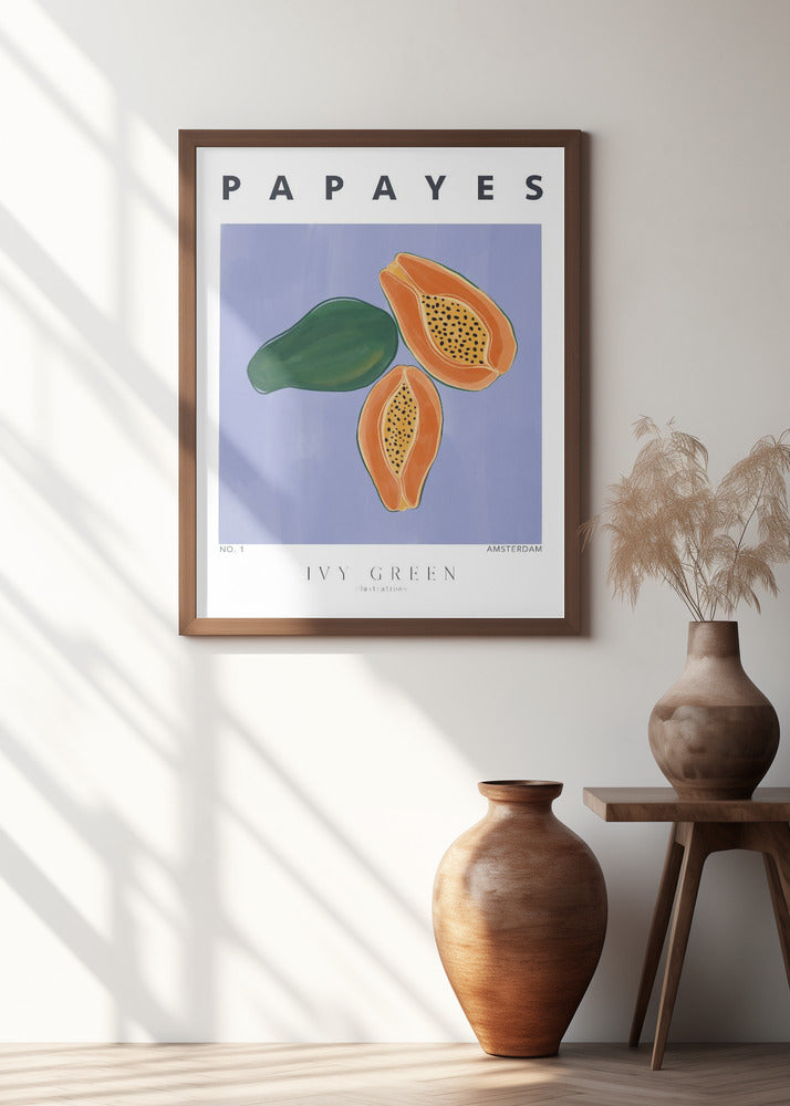 Art Prints of Papayes
