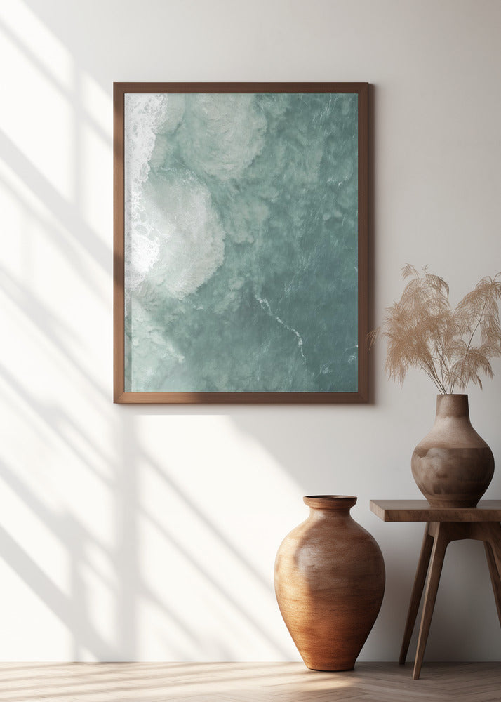 Ocean's Gentle Swirl