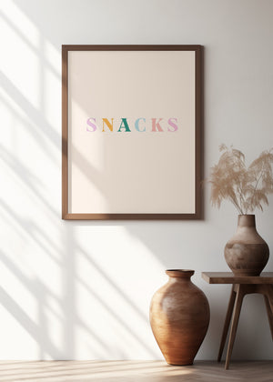 Art Prints of Snacks