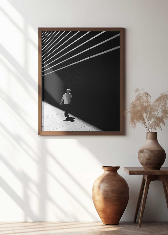 Between  shadow and light