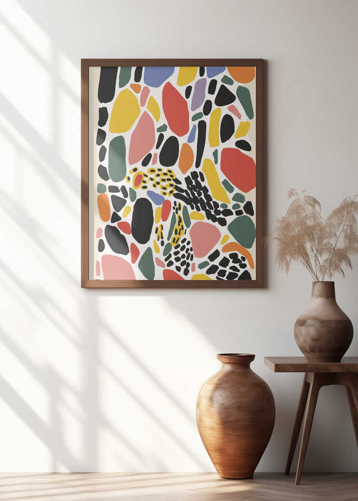 Colorful Mosaic Dance