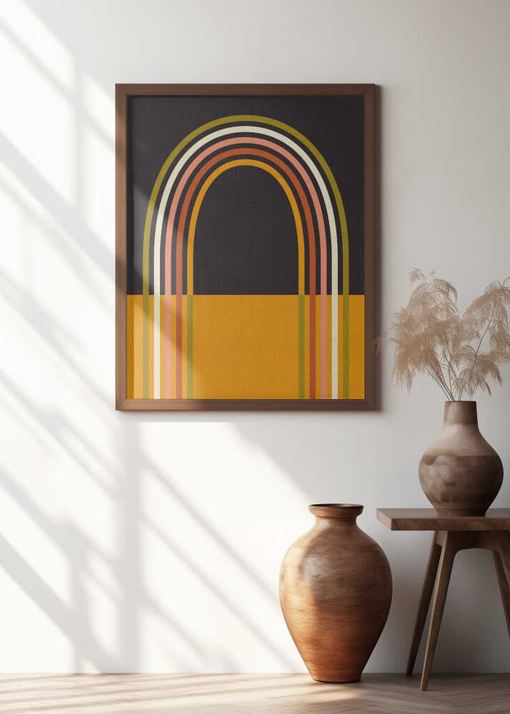 Geo Shapes Fall 21 Rainbow Arc