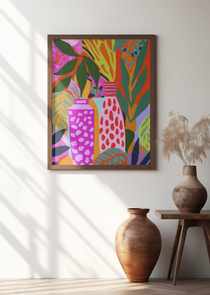Vivid Vase Jungle