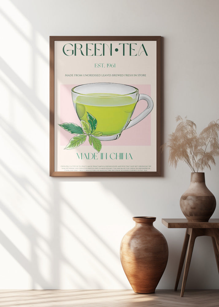 Art Prints of Green Tea