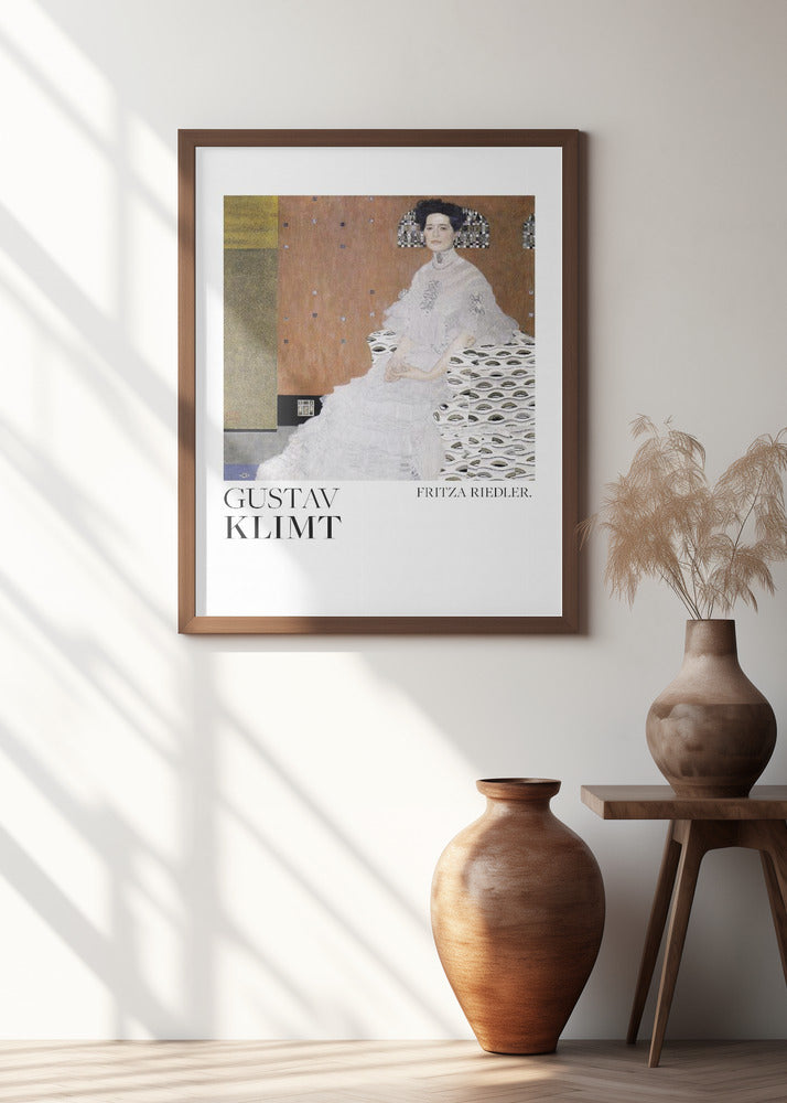 Bildnis Fritza Riedler (1906) Poster
