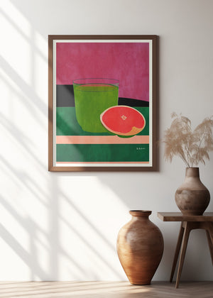Art Prints of Pink, Little Grapefruit