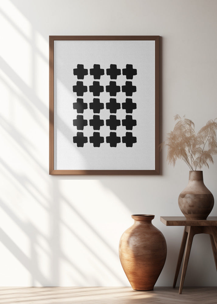 Black and White Abstract III