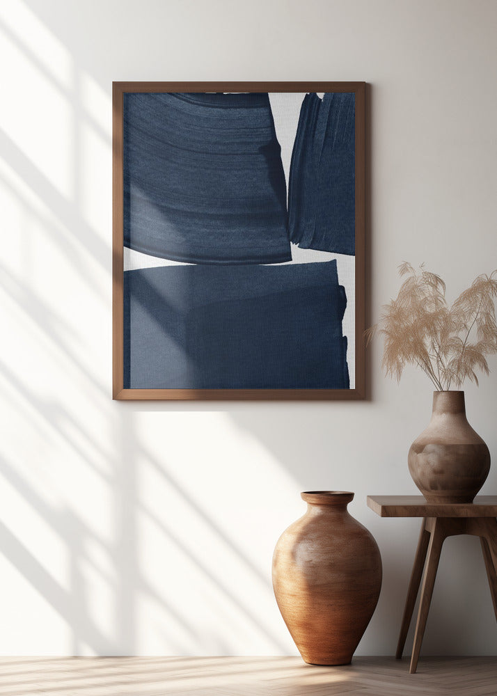 Minimalist Painting Blue I