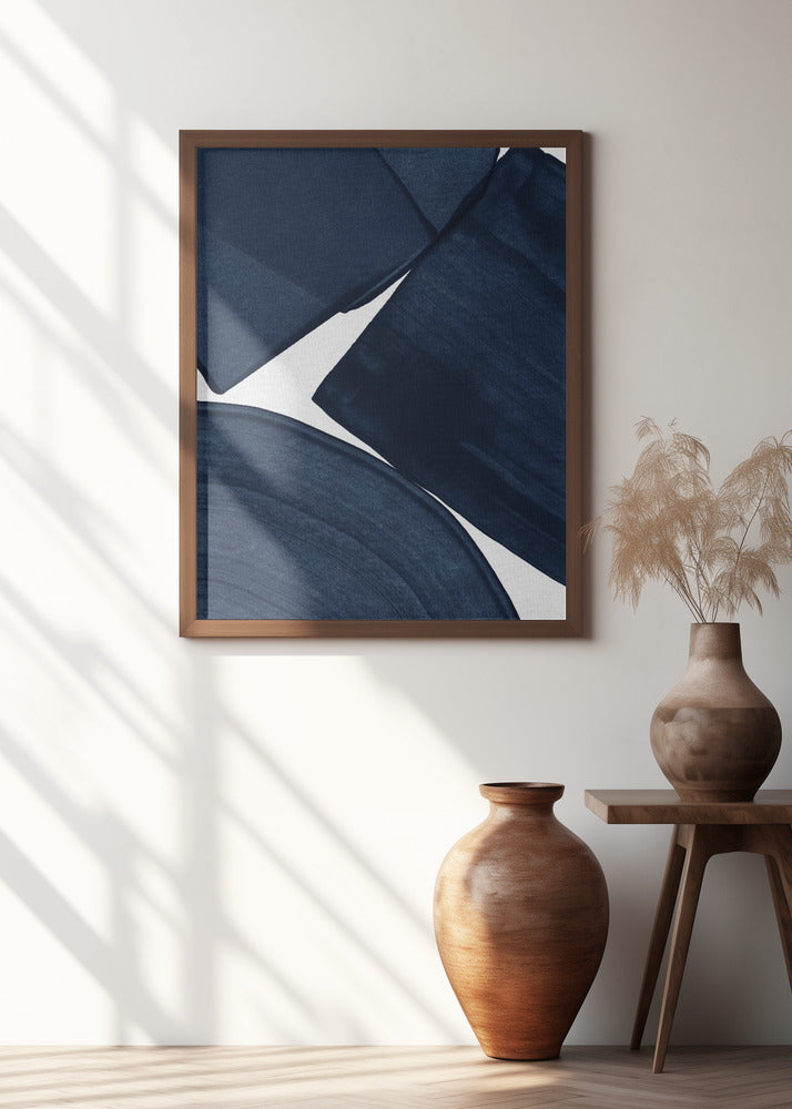 Minimalist Painting Blue II