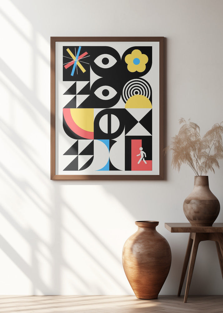 Maximalist Geometrical Surreal Design