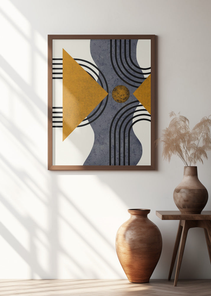 Textured Mid Century Composition 3