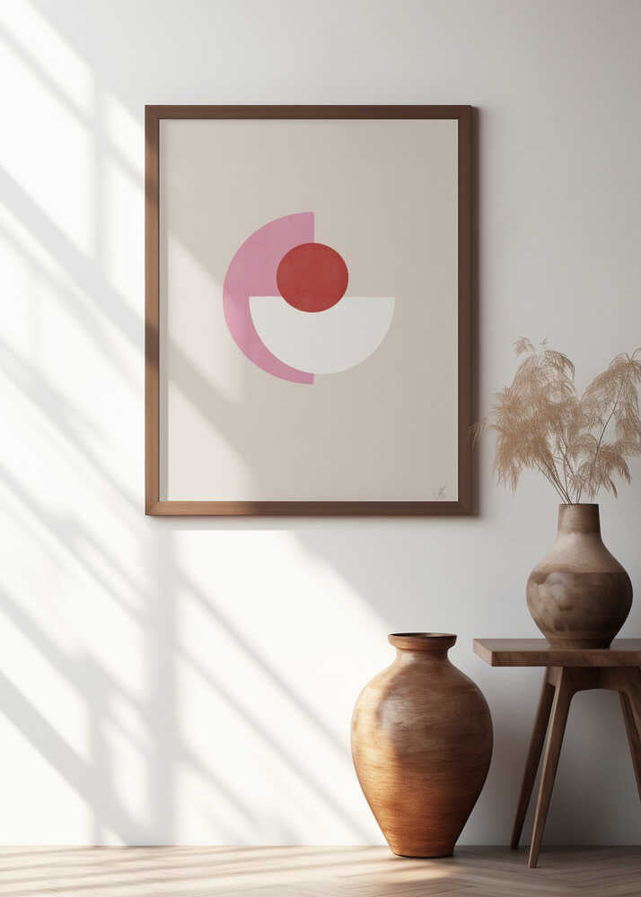 Red and Pink Abstract No. 2